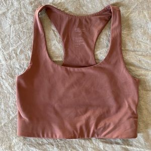 girlfriend collective paloma bra in rosebud